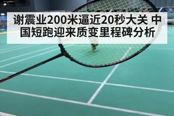 谢震业200米逼近20秒大关 中国短跑迎来质变里程碑分析